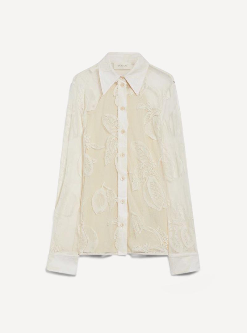 SP2931014206001 printed lace shirt