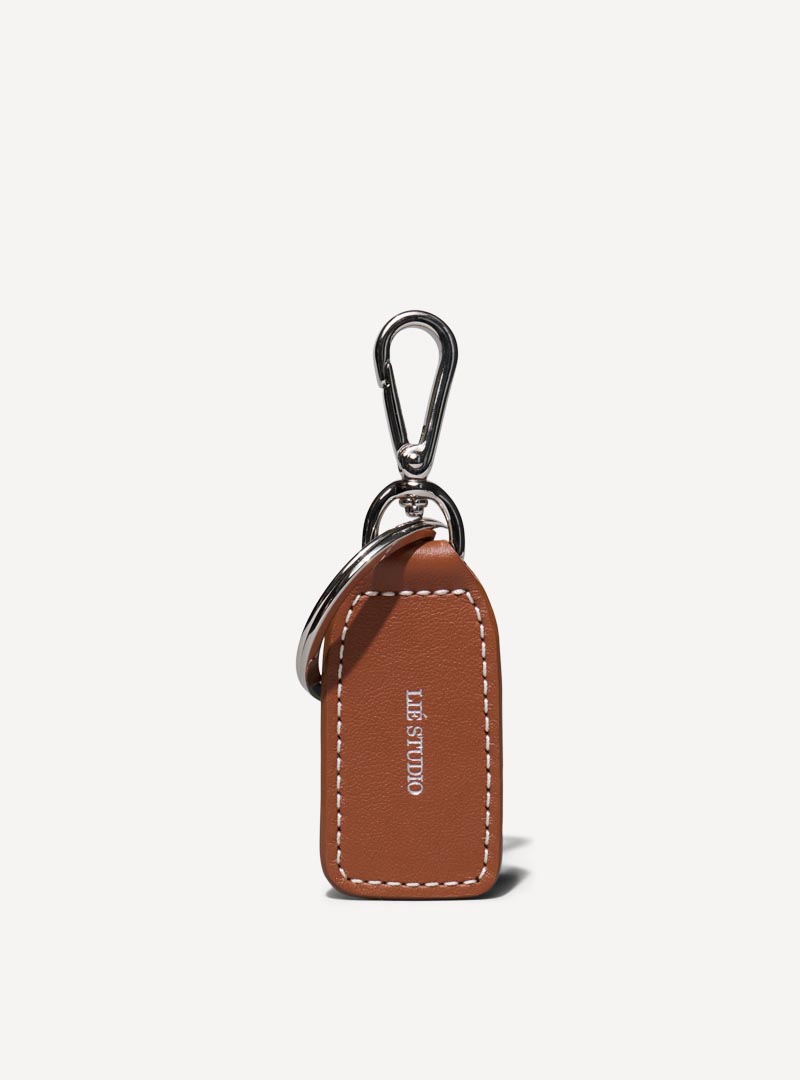 The Gaby Keyring Toffee Brown