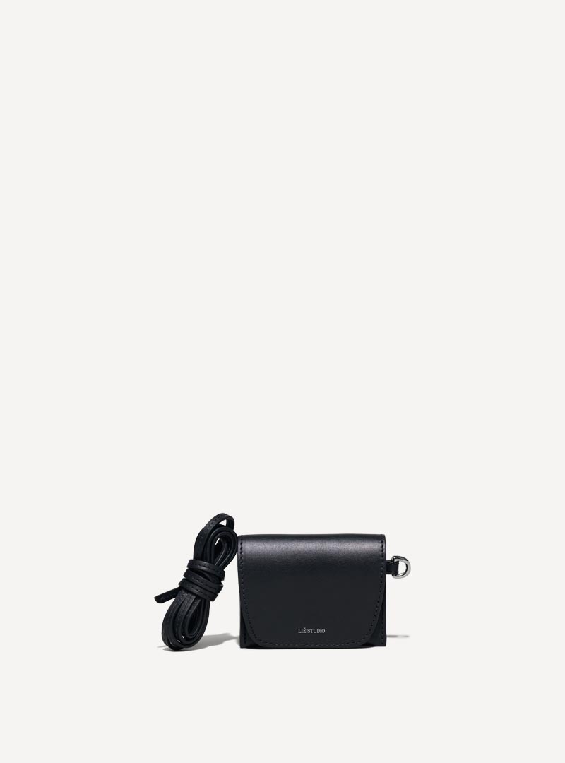 The Stella Wallet Solid Black