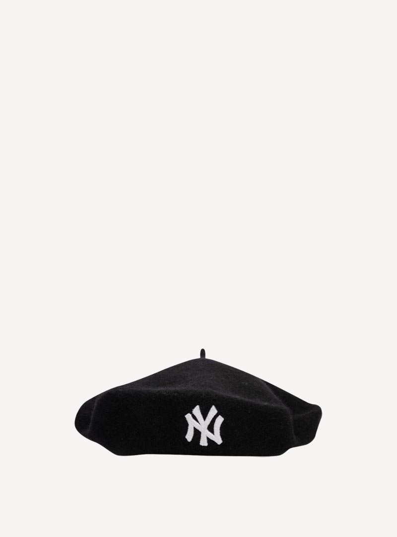 New Era Wool Beret New York Yankees BLACK