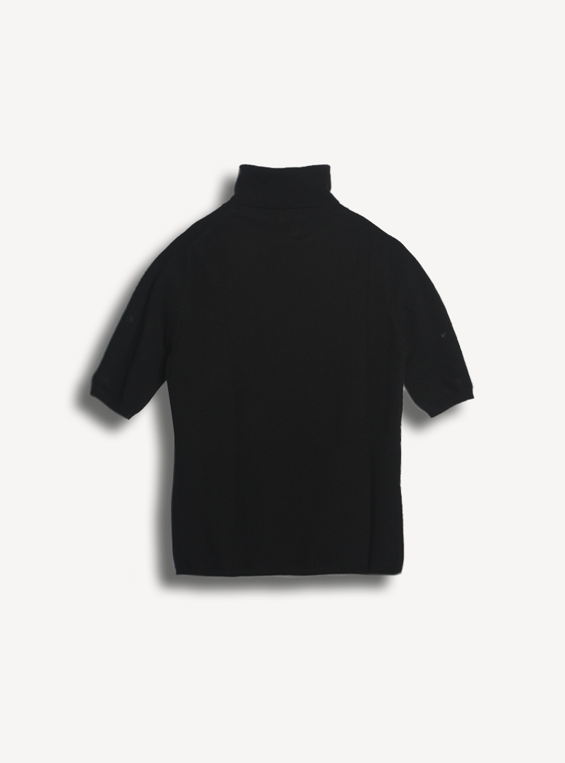 turtleneck black back